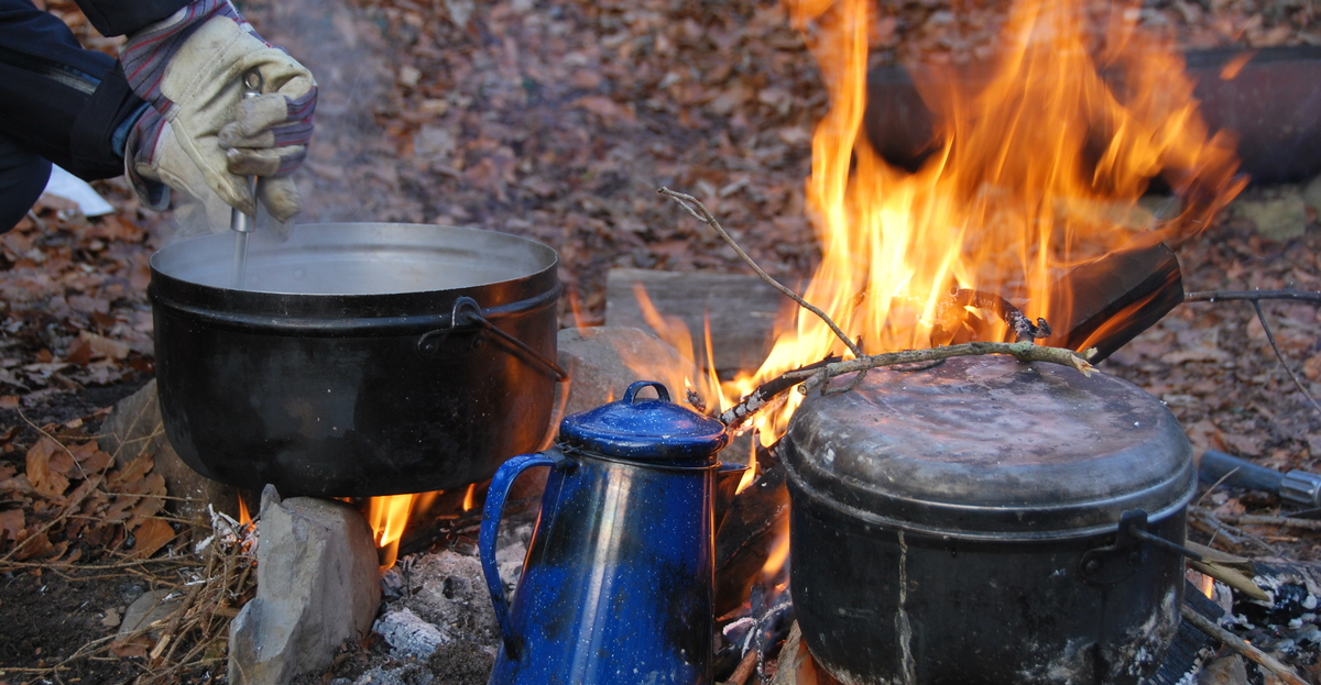 kochen feuer